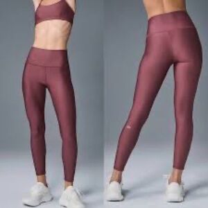 Alo Yoga Air Lift Set Burgundy Truffle